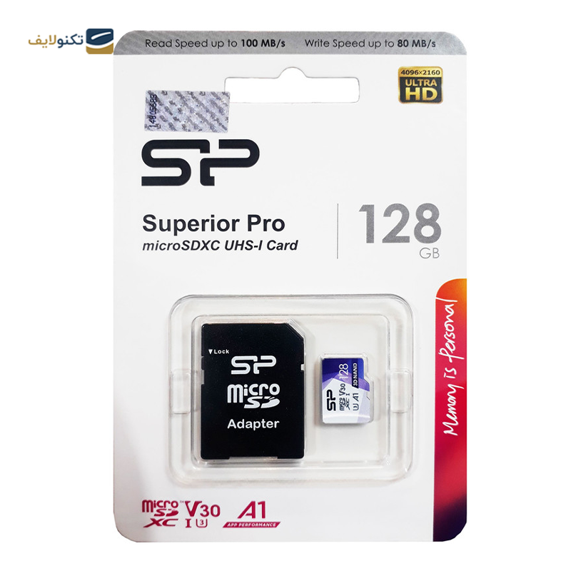 gallery-کارت حافظه‌ microSDXC سیلیکون پاور استاندارد UHS-I U3 مدل Superior Pro ظرفیت 64 گیگابایت copy.png
