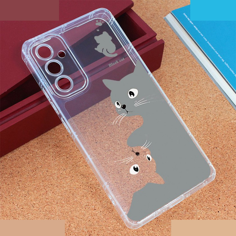 کاور طرح Cat مناسب برای گوشی موبایل سامسونگ Galaxy A54