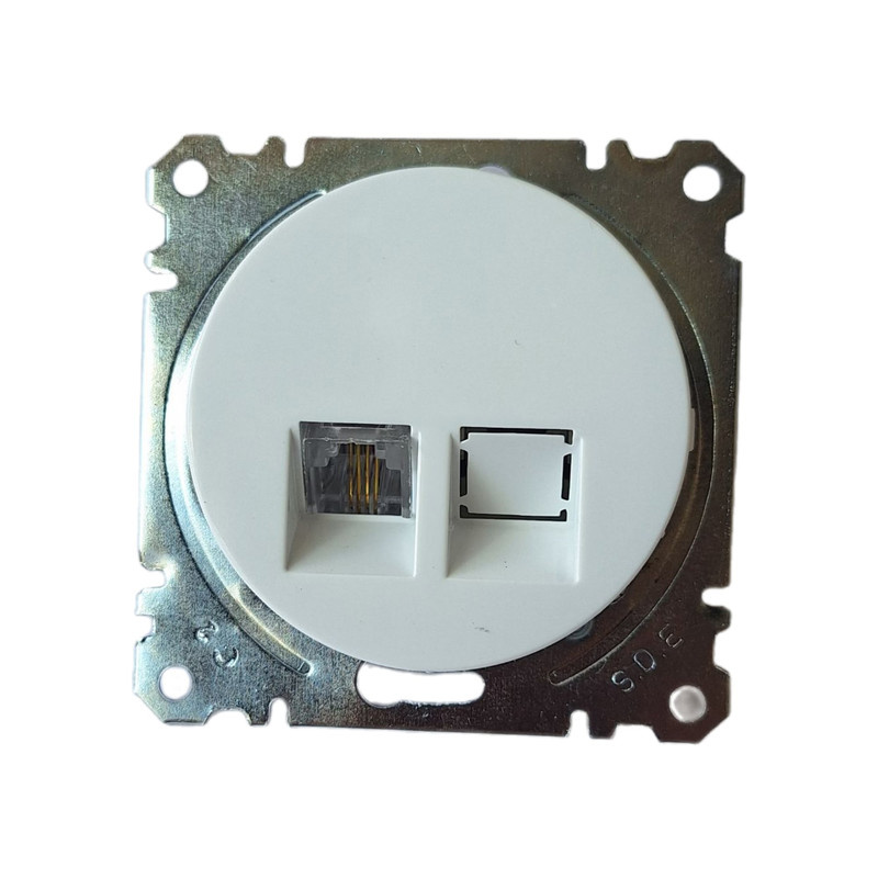 پریز تلفن دلند مدل آوا پلکسی پریز تلفن دلند مدل آوا پلکسی