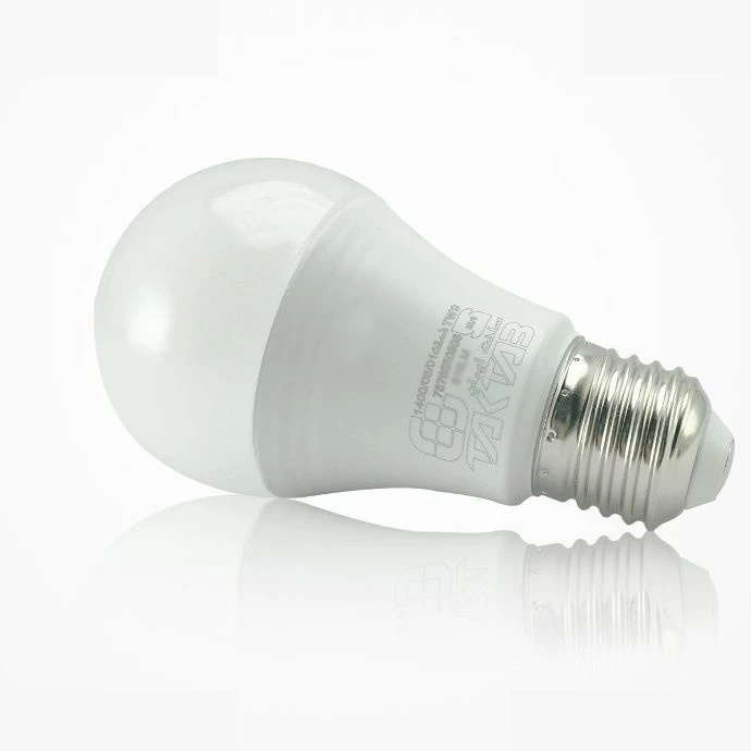 لامپ ال ای دی 10 وات تک تاب مدل حبابی فوق کم مصرف پایه E27 مجموعه 6 عددی