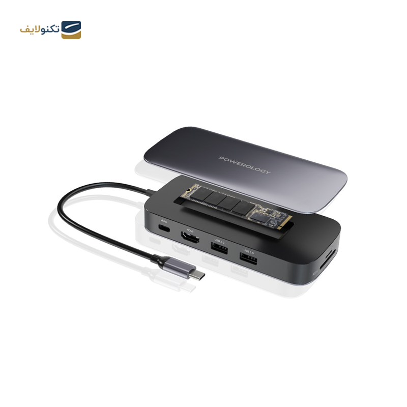 gallery- هاب USB-C پاورولوجی 6 پورت مدل SSD Drive-gallery-1-TLP-36291_2ca86b32-5ad4-4750-9fcb-dd3c3413cfda.png