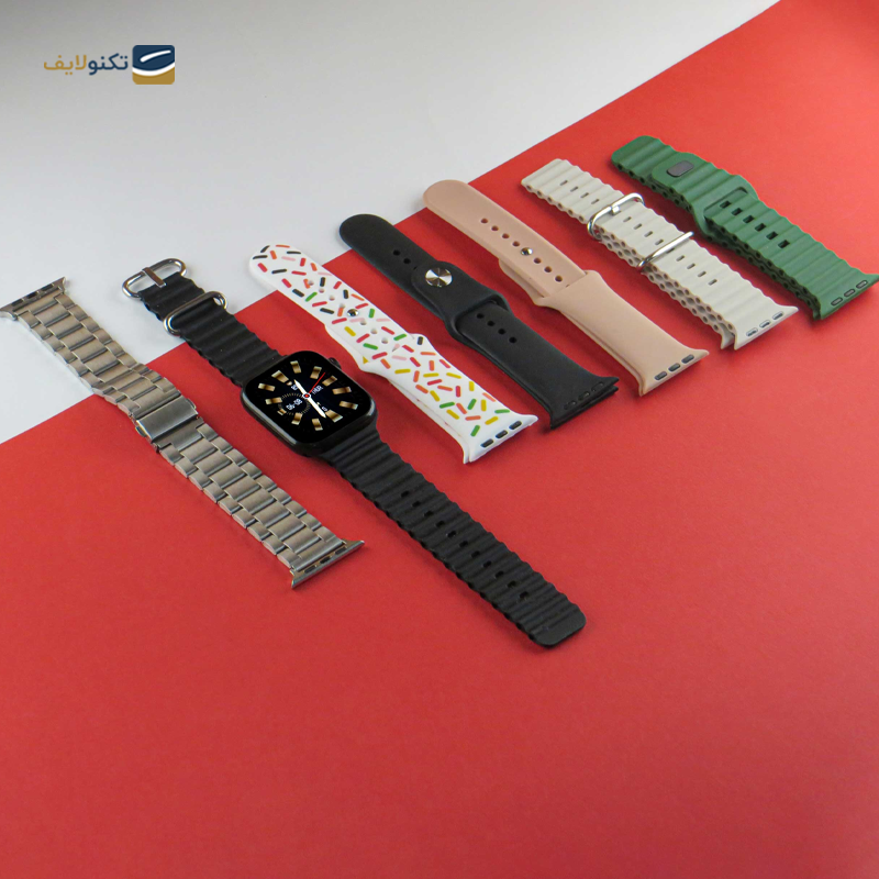 gallery-ساعت هوشمند ورنا مدل W49 Ultra همراه با 7 بند copy.png