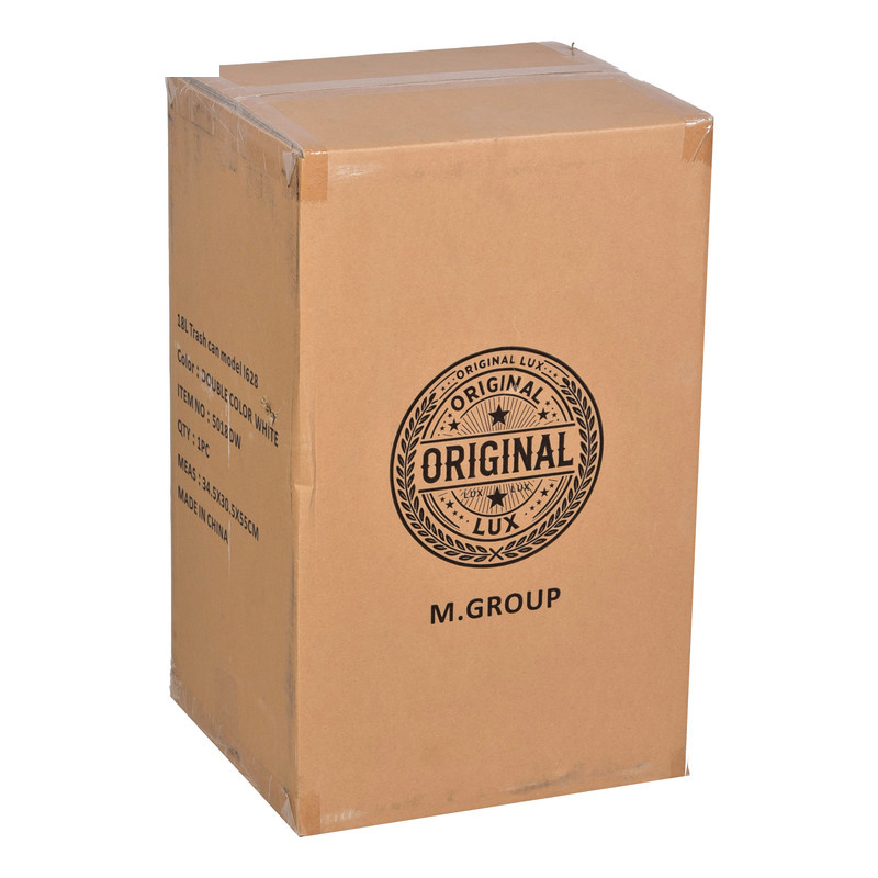 سطل زباله پدالی اورجینال مدل W کد 5018 گنجایش 18 لیتر