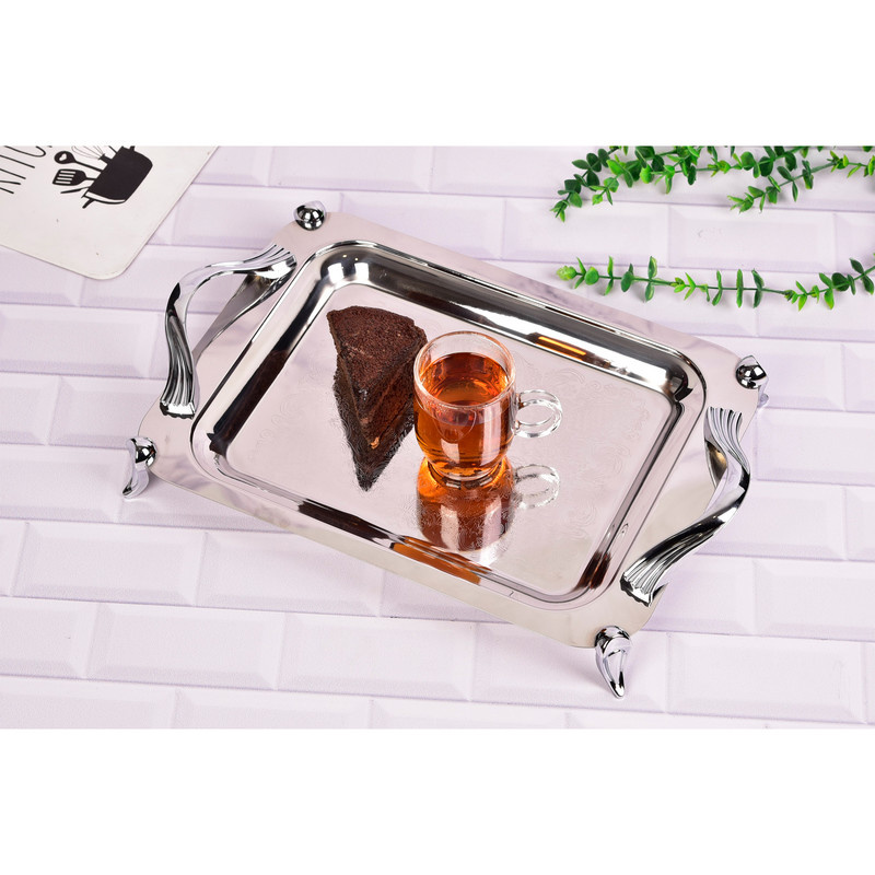 سینی دسته دار یونیک کد 4035 سایز 26*42 سانتی متر