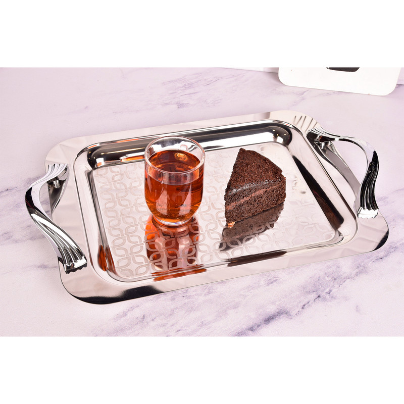 سینی دسته دار یونیک کد 4037NEW سایز 26*42 سانتی متر