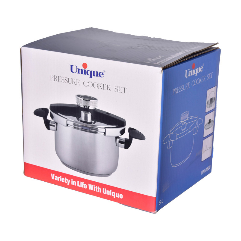 زودپز یونیک کد 8620 گنجایش 5 لیتر زودپز یونیک کد 8620 گنجایش 5 لیتر