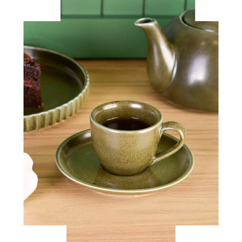 فنجان نعلبکی بی وی کی طرح OLIVE  کد 455212