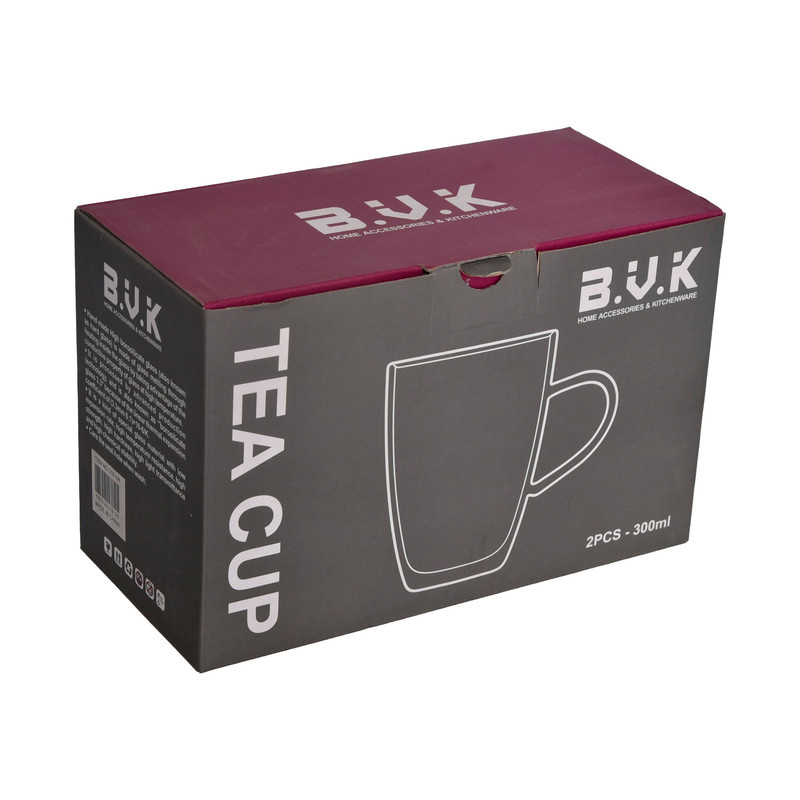 لیوان بی.وی.کی کد 316108 مجموعه 2 عددی لیوان بی.وی.کی کد 316108 مجموعه 2 عددی