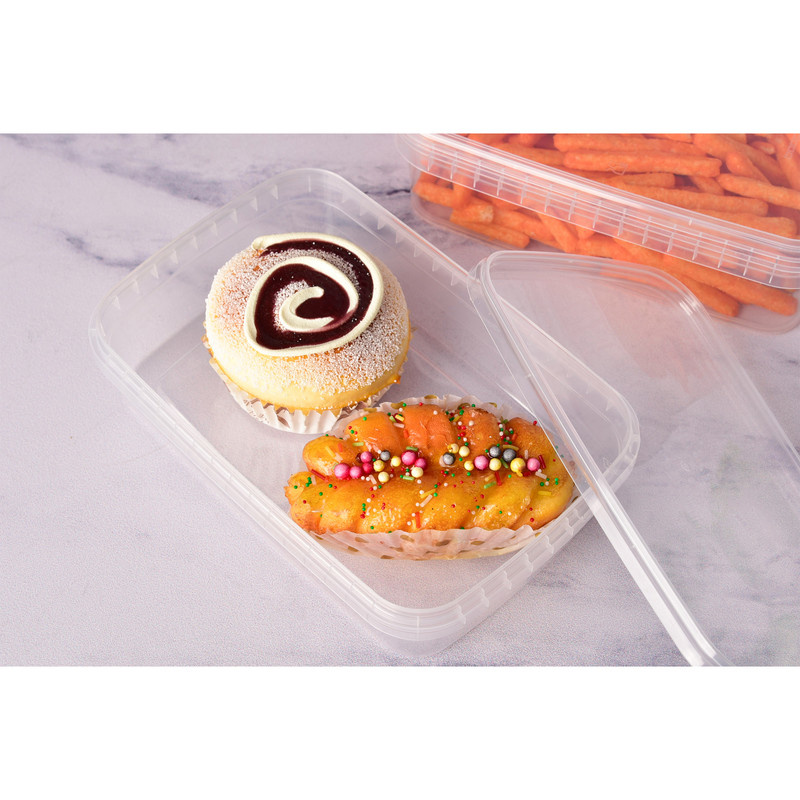 ظرف نگهدارنده مدل مستطیل مجموعه 5 عددی