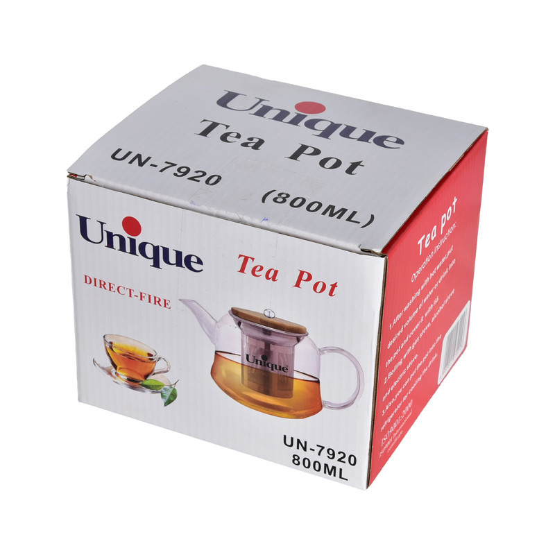 قوری یونیک کد 7920 گنجایش 0.8 لیتر قوری یونیک کد 7920 گنجایش 0.8 لیتر