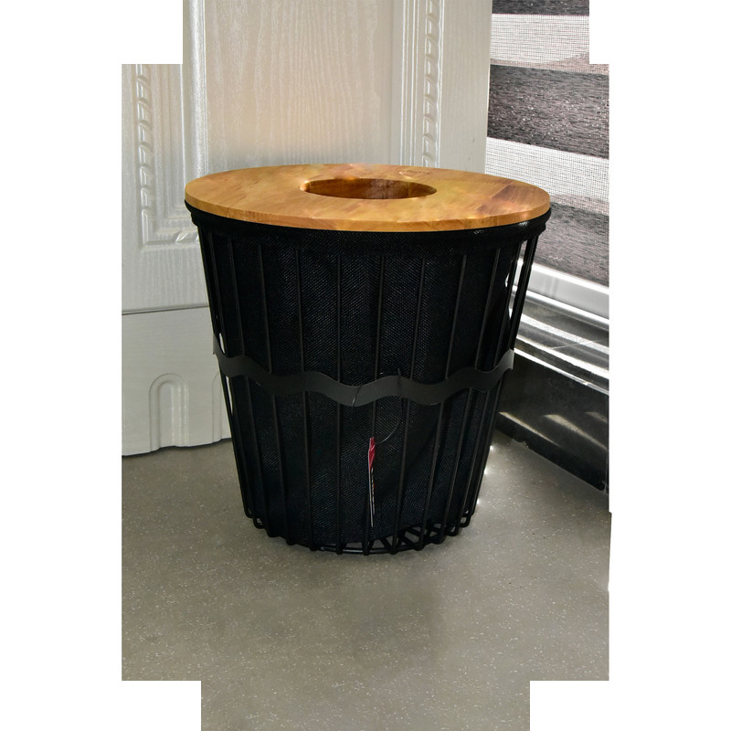 ست سطل و جای دستمال یونیک مدل فلزی کد 2929 ست سطل و جای دستمال یونیک مدل فلزی کد 2929