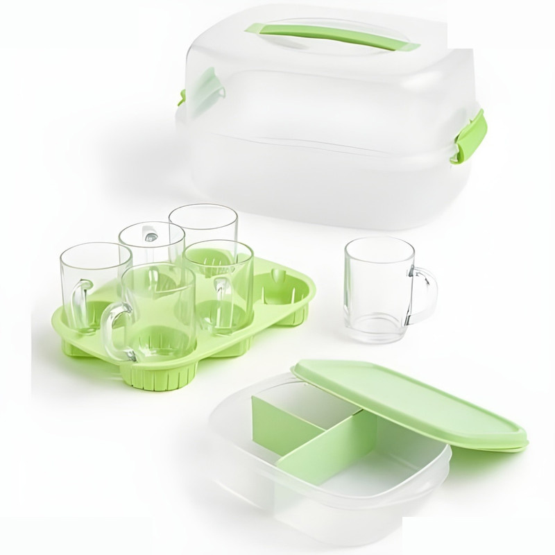 سبد پیک نیک لیمون مدل چای خوری کد FIDOKA-2440