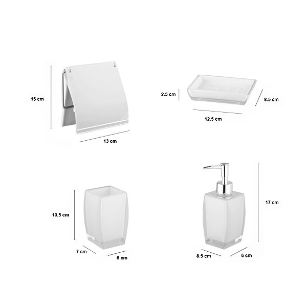 ست سرویس بهداشتی 6 پارچه لیمون مدل کلاسیک ست سرویس بهداشتی 6 پارچه لیمون مدل کلاسیک