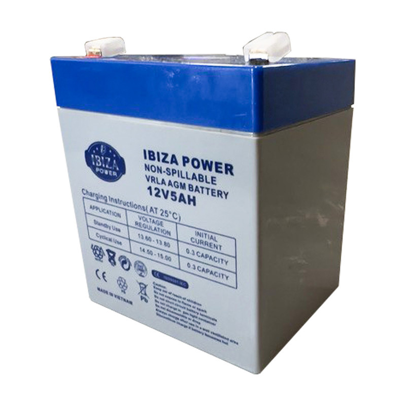 باتری یو پی اس 12 ولت 5 آمپر ساعت ایبیزا مدل IBZ 12-5 باتری یو پی اس 12 ولت 5 آمپر ساعت ایبیزا مدل IBZ 12-5