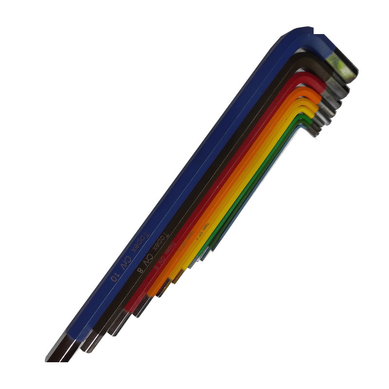 آچار آلن تاپکس مدل SMT-TOPEX-TP1004 مجموعه 9 عددی