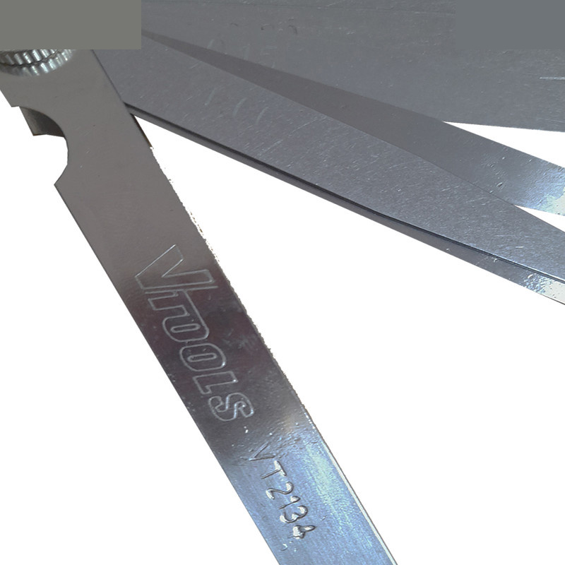 آچار فیلر وی تولز مدل AT - 20 مجموعه 20 عددی آچار فیلر وی تولز مدل AT - 20 مجموعه 20 عددی