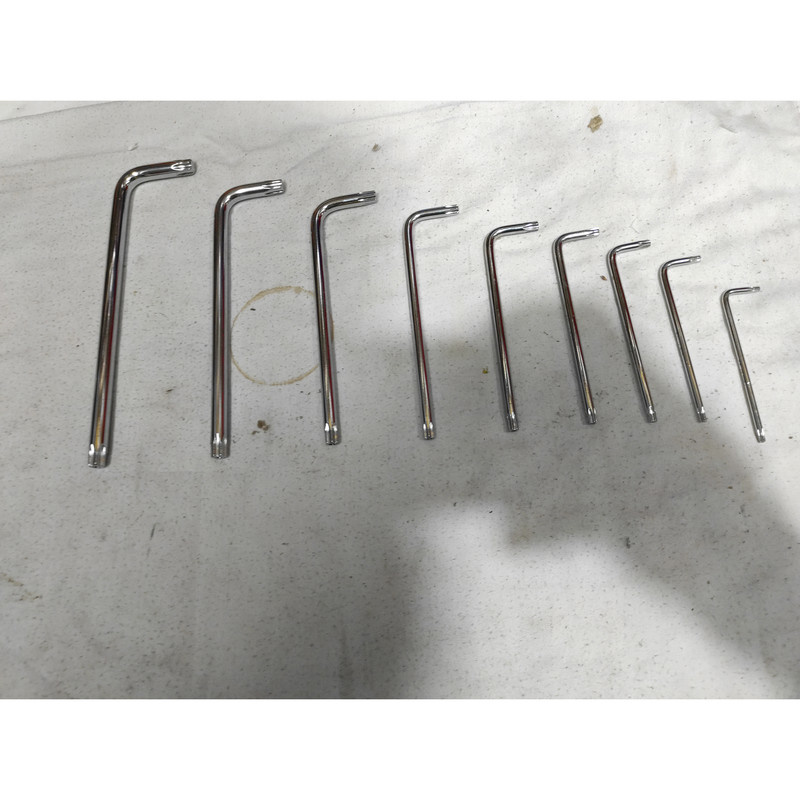 آچارآلن ستاره ای رینو مدل LONG ARMTORX KEY SET-SMT-RIHNO-4125 مجموعه 9 عددی آچارآلن ستاره ای رینو مدل LONG ARMTORX KEY SET-SMT-RIHNO-4125 مجموعه 9 عددی