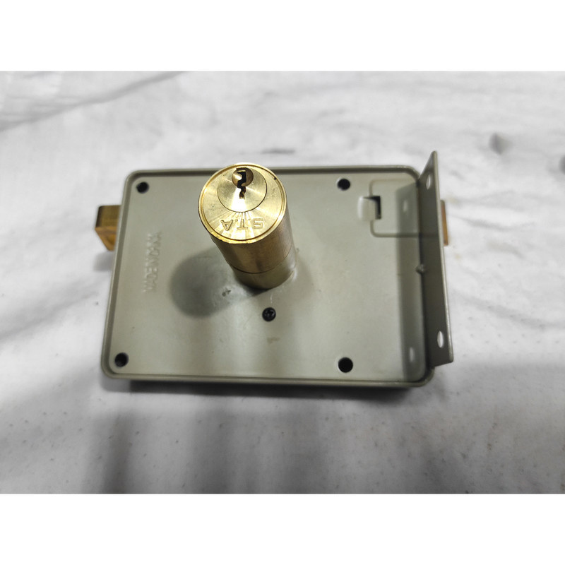 قفل حیاطی اس تی ای مدل SMT-STA-DOOR LOCK-111A-12