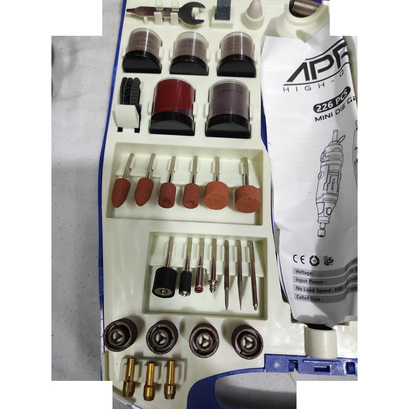 فرز مینیاتوری اپکس مدلSMT-APPEX-MINI DIE GRINDER KIT-226PCS-APX3226 مجموعه 226 عددی فرز مینیاتوری اپکس مدلSMT-APPEX-MINI DIE GRINDER KIT-226PCS-APX3226 مجموعه 226 عددی