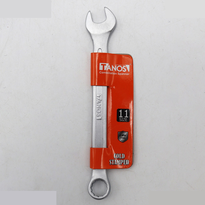 آچار یکسر تخت و یکسر رینگی مدل SMT-TANOS-11MM-TAKHT-RING سایز 11 میلی متر آچار یکسر تخت و یکسر رینگی مدل SMT-TANOS-11MM-TAKHT-RING سایز 11 میلی متر