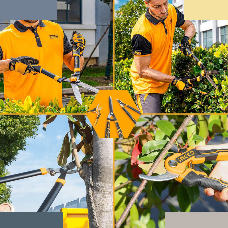 قیچی باغبانی اینکو مدل HLT76033 مجموعه 3 عددی