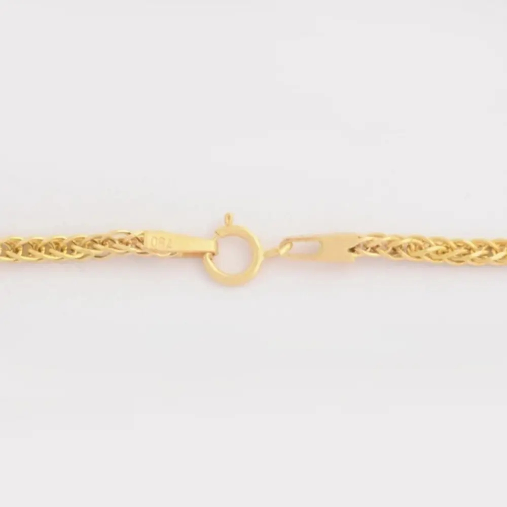 زنجیر طلا 18 عیار زنانه طرح میرو سایز 40 کد 348 زنجیر طلا 18 عیار زنانه طرح میرو سایز 40 کد 348