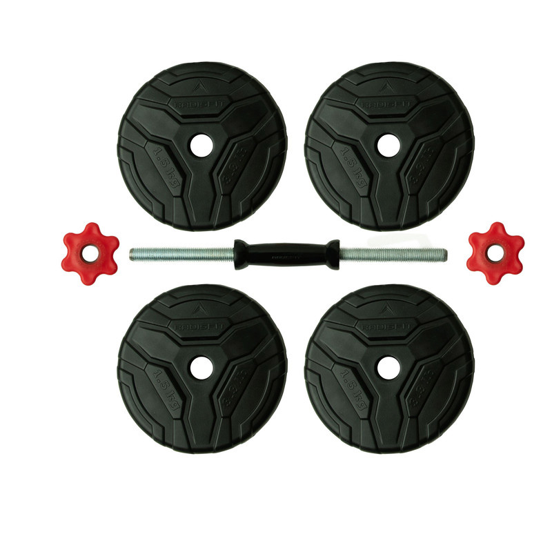 دمبل رادیس فیت مدل DVP-6-1500 وزن 6 کیلوگرم بسته 2 عددی دمبل رادیس فیت مدل DVP-6-1500 وزن 6 کیلوگرم بسته 2 عددی