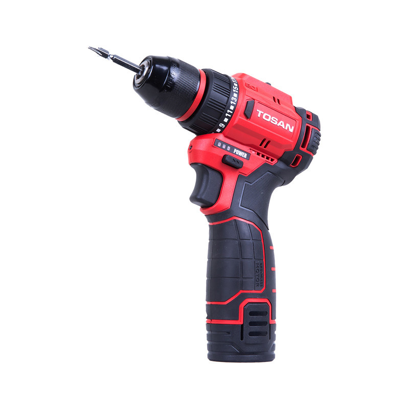 پیچ گوشتی شارژی براشلس 12 ولت توسن مدل 9612BS