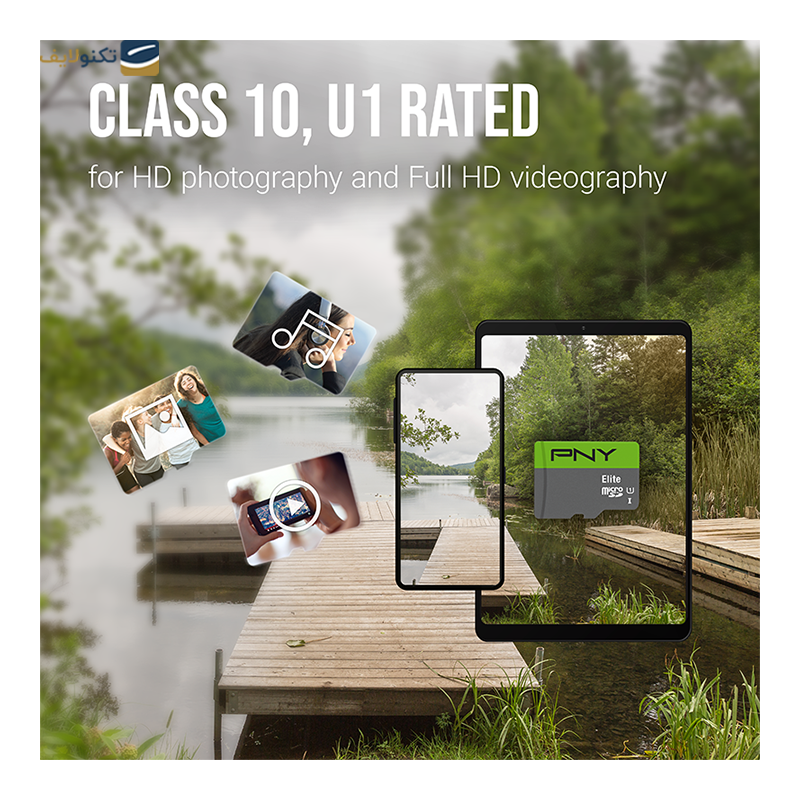 gallery-کارت حافظه MicroSDHC پی ان وای مدل Elite کلاس 10 ظرفیت بر ثانیه 64 گیگابایت به همراه آداپتور SD copy.png