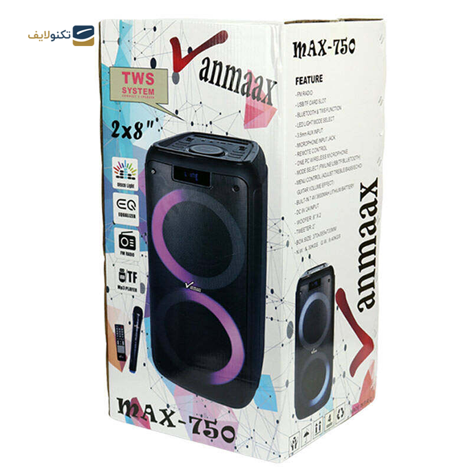 gallery- اسپیکر بلوتوثی خانگی وان مکس مدل MX-750-gallery-1-TLP-5330_a37ce0e5-8b9a-47f5-b8d3-ad834fa36e3d.png