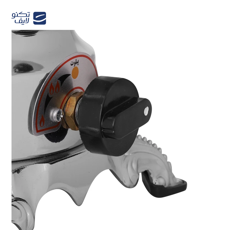 سماور گازی زرین مدل دینا کد 204 ظرفیت 6 لیتر سماور گازی زرین مدل دینا کد 204 ظرفیت 6 لیتر