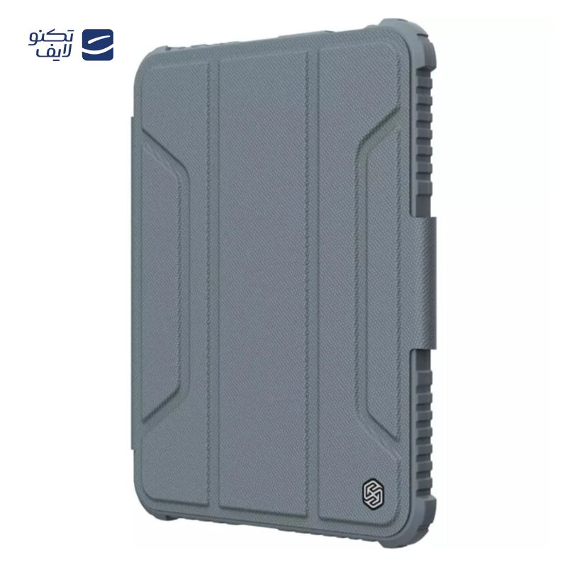 gallery-کیف کلاسوری تبلت اپل iPad Pro 11 2024 نیلکین مدل Bumper Pro Leather Multi-Angle Folding copy.png
