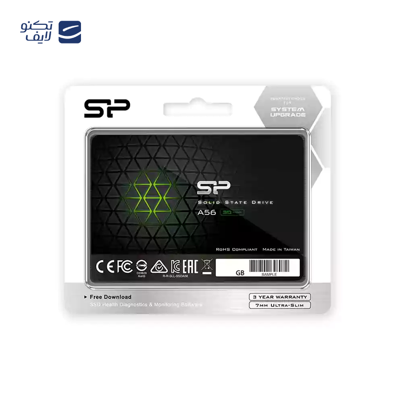 اس اس دی اینترنال SATA3.0 سیلیکون پاور مدل Ace A56 ظرفیت 256 گیگابایت اس اس دی اینترنال SATA3.0 سیلیکون پاور مدل Ace A56 ظرفیت 256 گیگابایت