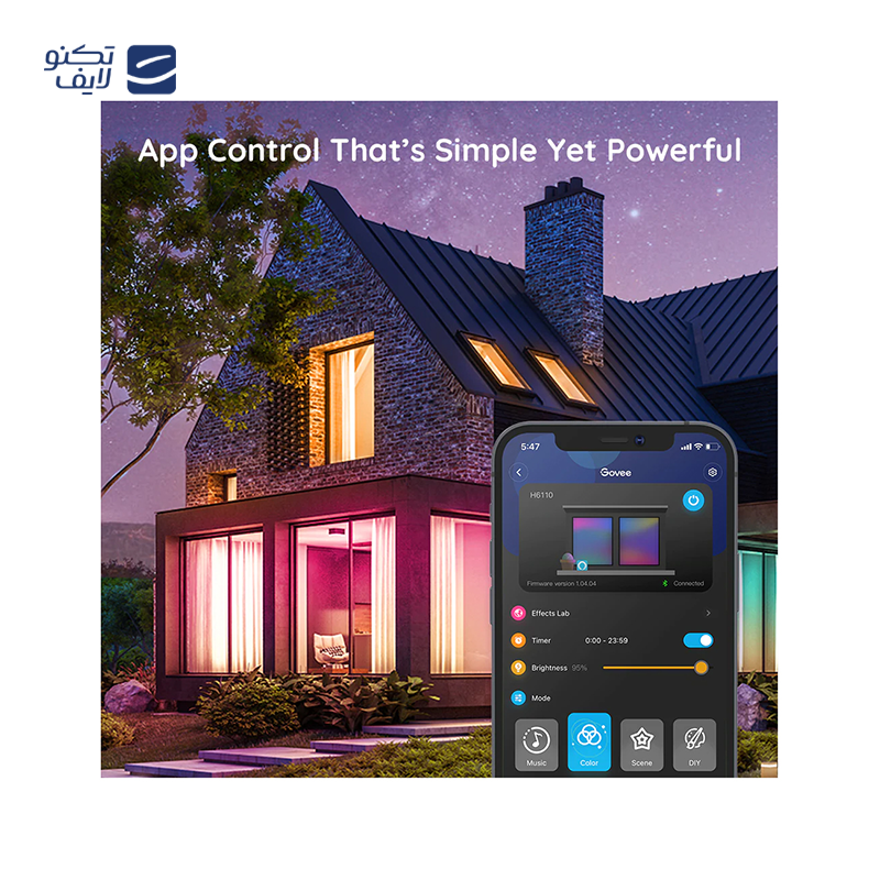 gallery-ریسه هوشمند گووی مدل RGBIC Basic Wi-Fi Bluetooth LED Strip Lights H618A طول 5 متر همراه با کابل چویتک copy.png