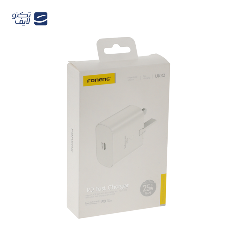 شارژر دیواری 25 وات فوننگ مدل UK32