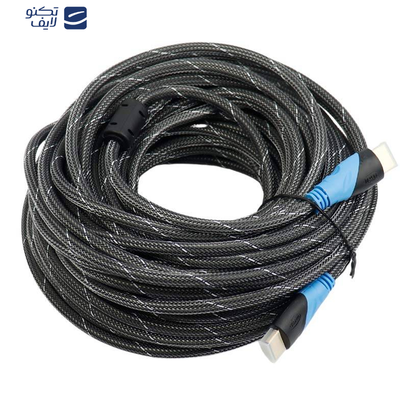 کابل HDMI دیتکس پلاس مدل پوست ماری طول 20 متر