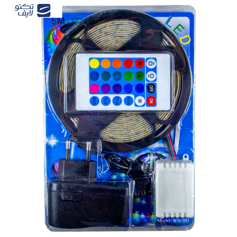 ریسه ال ای دی مدل RGB-remote طول 5 متر