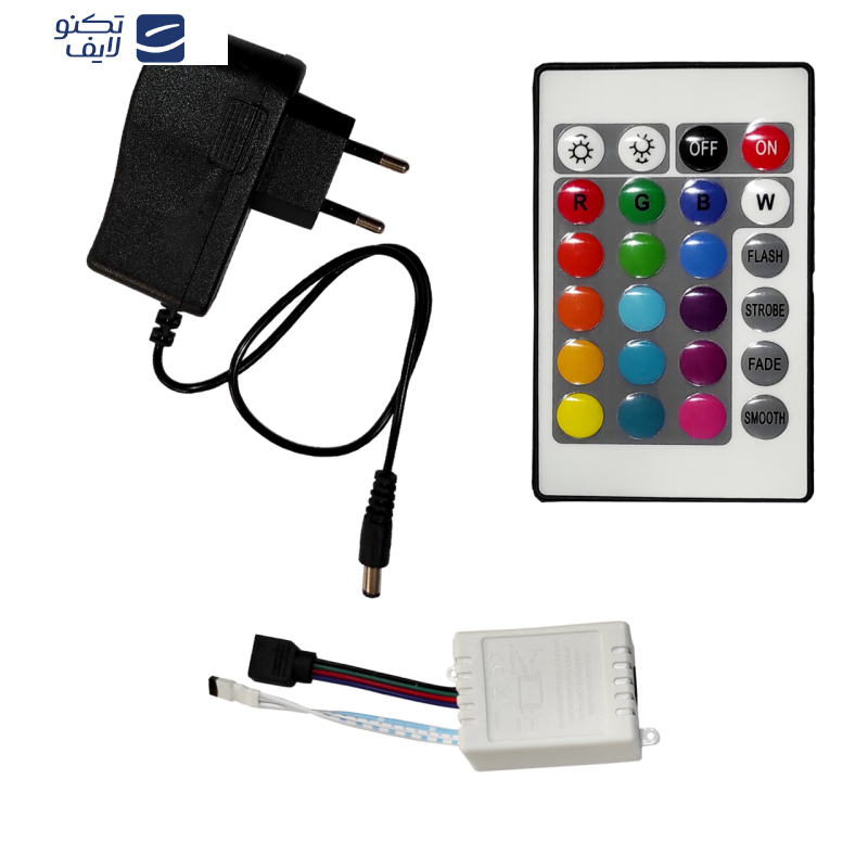 ریسه ال ای دی مدل SMD-5m به همراه ریموت کنترل