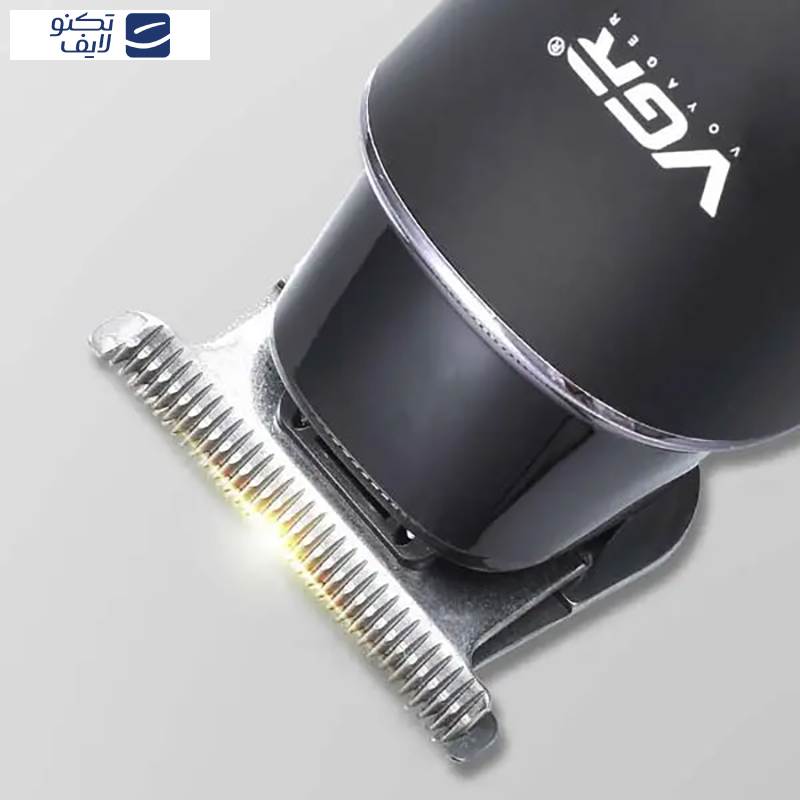 ماشین اصلاح موی سر و صورت وی جی ار مدل 937، اصلاح به صورت تریمر، تکنولوژی اصلاح به صورت برش مستقیم، اندازه اصلاح 0.5 میلی‌متر، دارای نمایشگر دیجیتال و حالت توربو