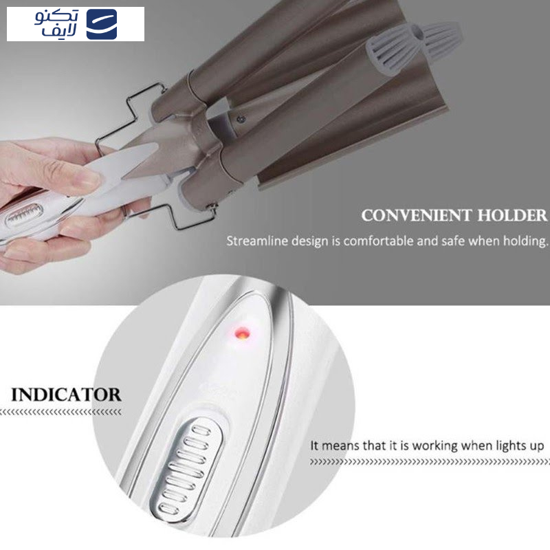 فر کننده مو کیمی مدل KM-1010 فر کننده مو کیمی مدل KM-1010