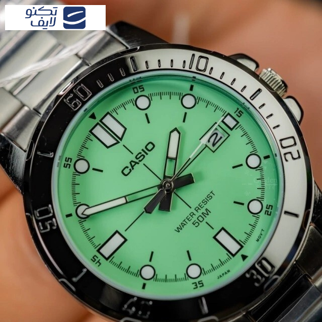 ساعت مچی عقربه‌ای مردانه کوارتز کاسیو مدل MTP-VD01D-3E1VUDF