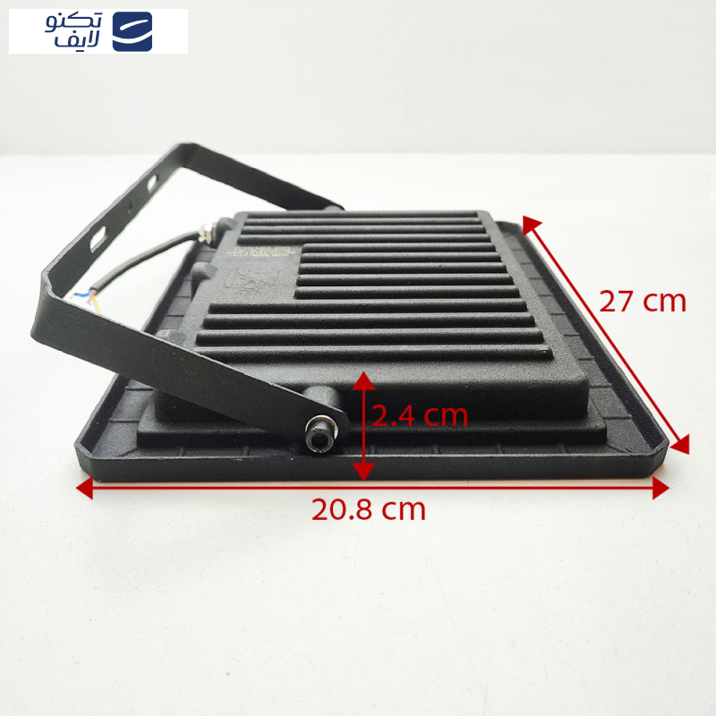 پروژکتور ال ای دی 100 وات شاهچراغ مدل IP65 ABAN