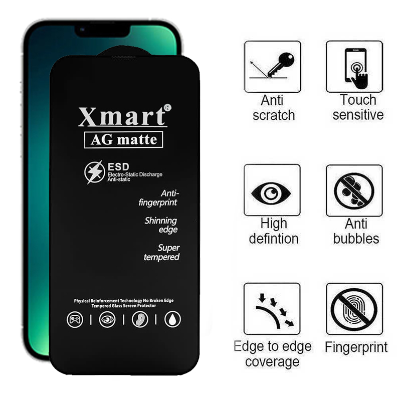 محافظ صفحه نمایش مات اپیکوی مدل Xmart Ag Matte مناسب برای گوشی موبایل اپل iphone 14 Plus/13 Pro Max 