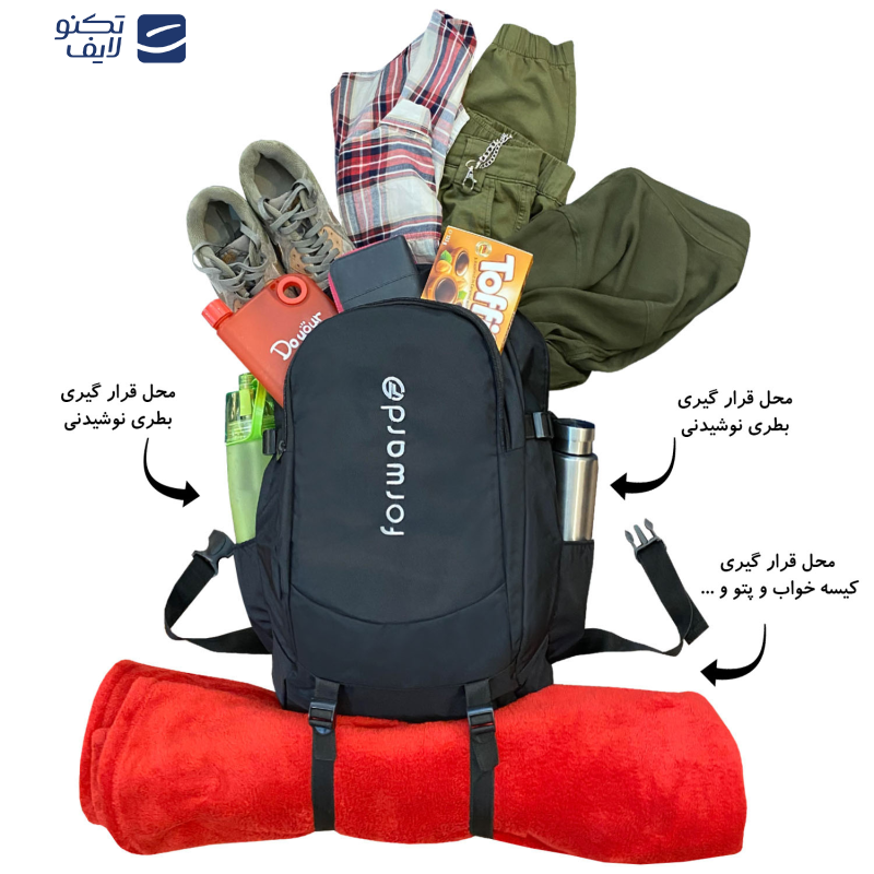 کوله پشتی فوروارد مدل FCLT8001 