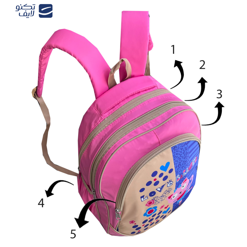 کوله پشتی فوروارد کد FCLT5026 LOVE BALLERINA