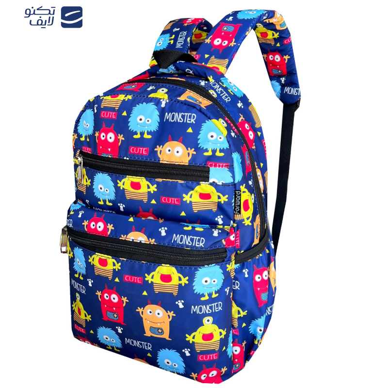 کوله پشتی بچگانه فوروارد کد FCLT5025 MONSTER BACTERIA