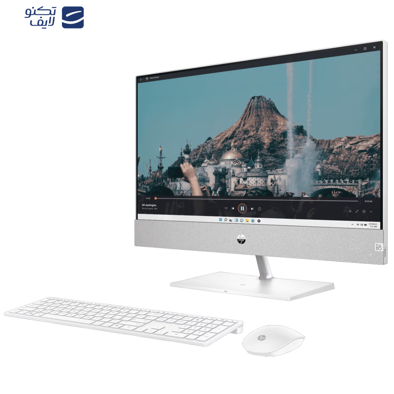 کامپیوتر همه کاره 23.8 اینچ اچ‌ پی مدل Pavilion 24 CA2187nh-i5 13400T 16GB 512SSD RTX3050