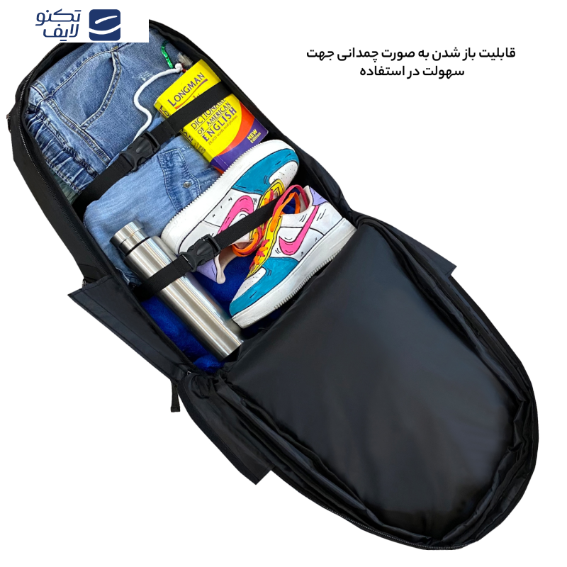  کوله پشتی چرخ دار فوروارد مدل LUG4091