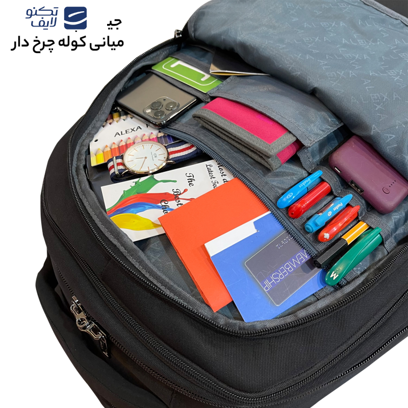 کوله پشتی چرخ دار الکسا مدل 884 کوله پشتی چرخ دار الکسا مدل 884