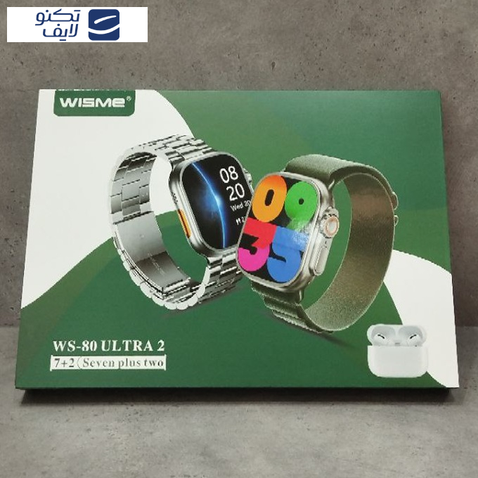 ساعت هوشمند ویسمی مدل WS-80 ULTRA 2